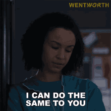 I Can Do The Same To You Judy Bryant GIF - I Can Do The Same To You Judy Bryant Wentworth GIFs