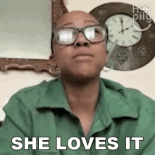 She Loves It Happily GIF