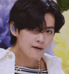 Taehyung For Youth Proof Inkigayo Wink GIF - Taehyung For Youth Proof Inkigayo Wink GIFs