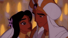aladdin and the king of thieves aladdin jasmine wedding kiss