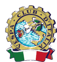 Vespa Club Vespa Sticker - Vespa Club Vespa Italy Stickers