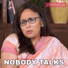 Nobody Talks About It Radhika Gupta GIF - Nobody Talks About It Radhika Gupta Pinkvilla GIFs