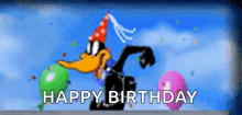Happy Birthday GIF - Happy Birthday Daffyduck GIFs