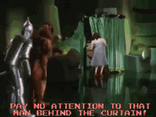 The Wizard Of Oz Behind The Curtain GIF - The Wizard Of Oz Wizard Of Oz Behind The Curtain GIFs