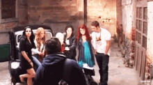 a group of people standing next to each other with a watermark that says rbd.gif