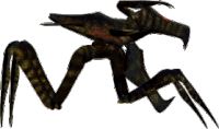 a computer generated image of a monster with a long tail and sharp claws