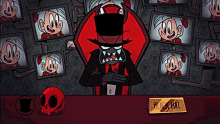 angry black hat villanos get angry mad