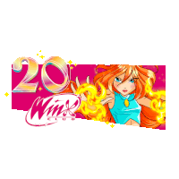 Party Celebration Sticker - Party Celebration Winx Stickers