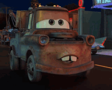 mater scrape cars pixar