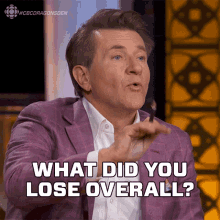 What Did You Lose Overall Robert Herjavec GIF - What Did You Lose Overall Robert Herjavec Dragons Den GIFs