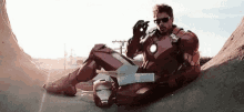 Iron Man Tony Stark GIF - Iron Man Tony Stark Rdj GIFs