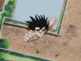 a cartoon drawing of a green monster with a bandage around his mouth