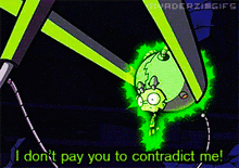 Invader Zim Contradict GIF - Invader Zim Contradict Don'T Talk To Me GIFs