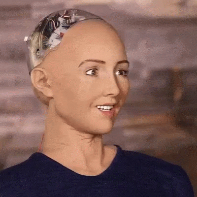 Uncanny valley head tilt