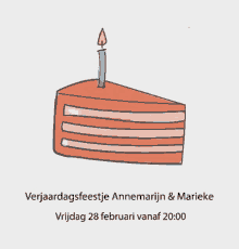 Annemarijn Marieke Bday Pie GIF - Annemarijn Marieke Bday Pie Birthday GIFs