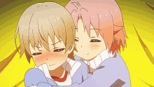 Anime Hug Nuzzle GIF - Anime Hug Nuzzle Cute GIFs