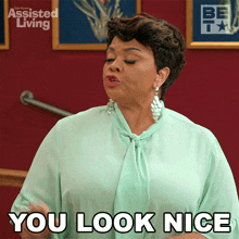 You Look Nice Cora GIF - You Look Nice Cora Assisted Living GIFs
