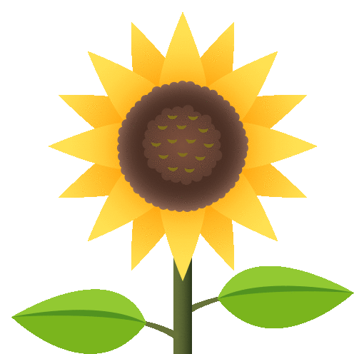Sunflower Nature Sticker