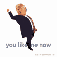 You Like Me Now Trump GIF - You Like Me Now Trump Dancing GIFs