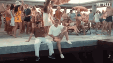 Party Rose Island GIF - Party Rose Island Poolside GIFs