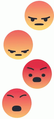 reaction faces angry