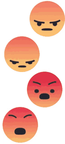 Angry React Angry Faces GIF - Angry React Angry Faces Facebook Reacts GIFs