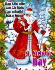 Happy St Nicholas Day St Nick St Nicholas Day GIF - Happy St Nicholas Day St Nicholas St Nick St Nicholas Day GIFs