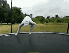 funny trampoline