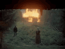 Tarkovsky Andrei Tarkovsky GIF - Tarkovsky Andrei Tarkovsky Burning House GIFs