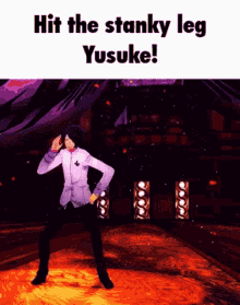 yusuke yusuke kitagawa persona persona5 dancing