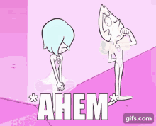 Ahem Cough GIF - Ahem Cough Steven Universe GIFs
