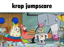 Jumpscare Mr Krabs GIF - Jumpscare Mr Krabs Spongebob GIFs