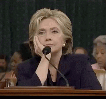 Hillary Clinton Bored GIF - Hillary Clinton Bored GIFs