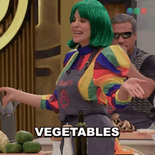 Vegetables Charlotte Caniggia GIF - Vegetables Charlotte Caniggia Master Chef Argentina GIFs