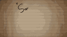 a stick figure is drawn on a piece of paper with the words " sorry jack "