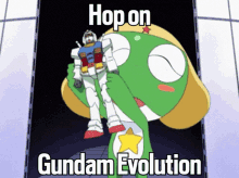 Gundam Evolution Sgt Frog GIF