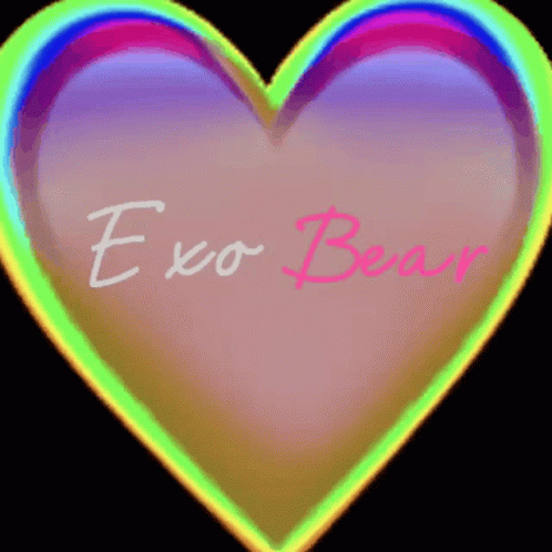 exo heart logo pink