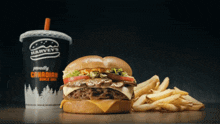 harveys cheesy mushroom melt burger hamburger canadian fast food