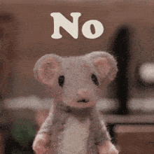 Mouse No GIF - Mouse No Shaking Head GIFs