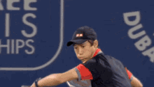Kei Nishikori Forehand GIF - Kei Nishikori Forehand Tennis GIFs