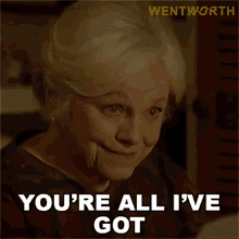 Youre All Ive Got Rita Bennett GIF - Youre All Ive Got Rita Bennett Wentworth GIFs