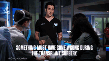 something must have gone wrong during the transplant surgery crockett marcel chicago med dominic rains something wrong happened