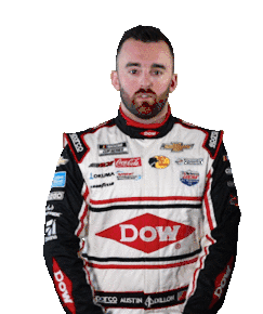 Pointing Up Austin Dillon Sticker - Pointing Up Austin Dillon Nascar Stickers