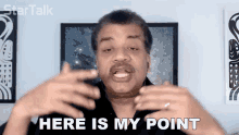 Here Is My Point Neil Degrasse Tyson GIF - Here Is My Point Neil Degrasse Tyson Startalk GIFs