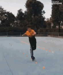 roller blades inline skating wiggle spin roll