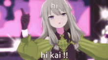 Hi Kai Hello Kai GIF - Hi Kai Hello Kai Maku Says Hi GIFs