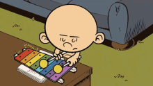 Play It Out GIF - The Loud House Xylophone Baby GIFs