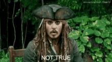 Johnny Depp Captain Jack Sparrow GIF - Johnny Depp Captain Jack Sparrow Of Course Not GIFs
