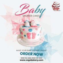 Eggless Baby Shower Cakes GIF