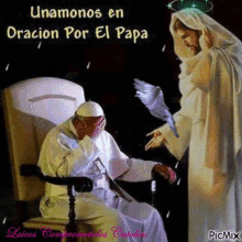 Unamonos En Oracion Prayer For The Pope GIF - Unamonos En Oracion Prayer For The Pope Hope GIFs